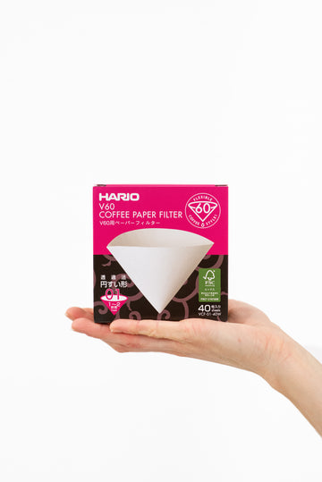 Filtry białe Hario V60 01
